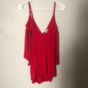 Free People off the should top